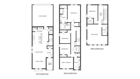Floorplan - 915 Crossvine Dr, Euless, TX 76039 photo 1 of 1