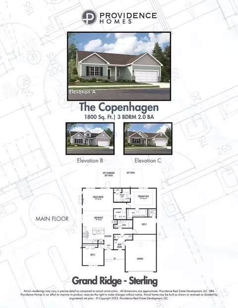 Floorplan - 6466 E 104th Ave, Crown Point, IN 46307 photo 1 of 2