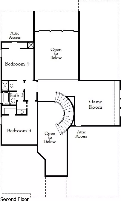 Floorplan - 3009 Hickory Haven Ln, Conroe, TX 77385 photo 2 of 2