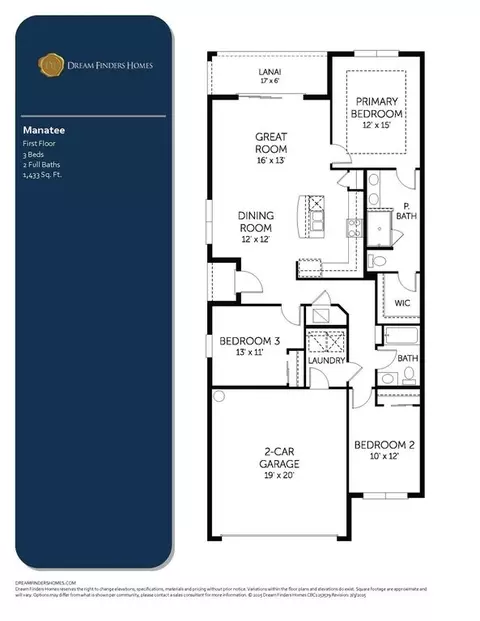Floorplan - 7551 Sea Oak Ct, Parrish, FL 34219 photo 1 of 1
