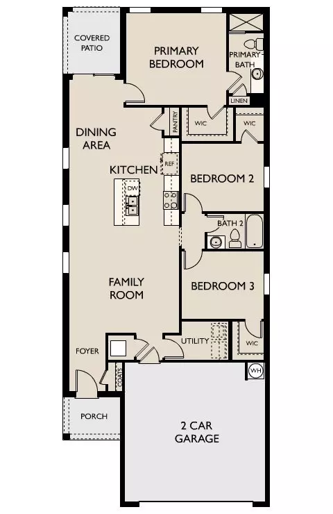 Floorplan - 105 Dirty Harry, Jarrell, TX 76537 photo 1 of 1