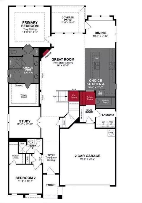 Floorplan - 2425 Blackwell St, Celina, TX 75009 photo 1 of 2