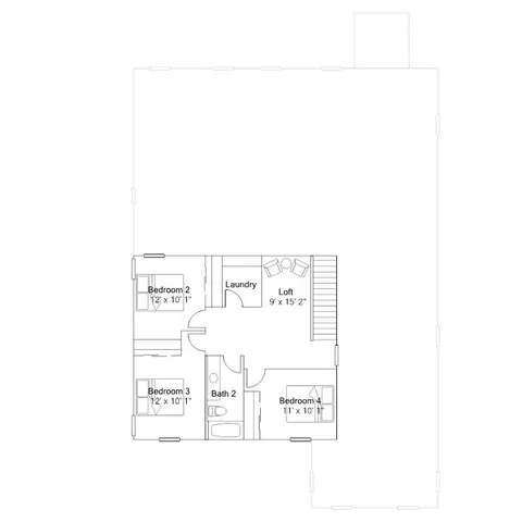 Floorplan - 8183 S Charles Young Way, Vail, AZ 85641 photo 2 of 2
