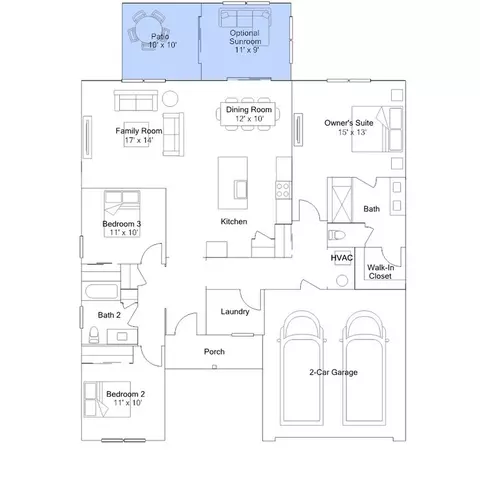 Floorplan - 18532 Lancer St, Lowell, IN 46356 photo 2 of 2