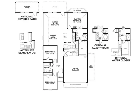 Floorplan - 4802 Rayos Ter, Von Ormy, TX 78073 photo 1 of 1