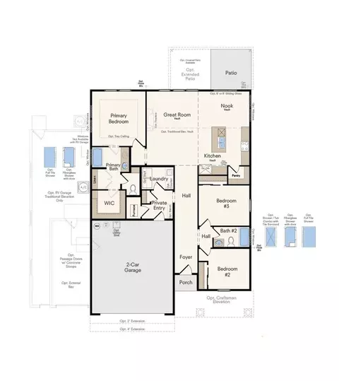 Floorplan - 9427 S Stonefly Ave, Kuna, ID 83634 photo 1 of 1