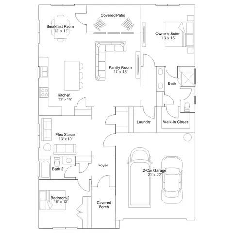 Floorplan - 44 E First St, Williamston, SC 29697 photo 1 of 4