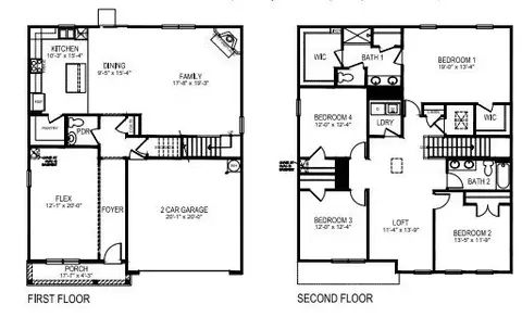 Floorplan - 3013 Ryelands Pl, Lancaster, SC 29720 photo 1 of 4