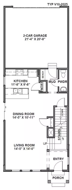 Floorplan - 718 N 1600 E, Salem, UT 84653 photo 1 of 3