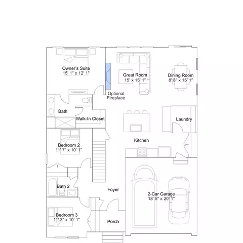 Floorplan - Shingle Point Road, Milton, DE 19968 photo 3 of 7