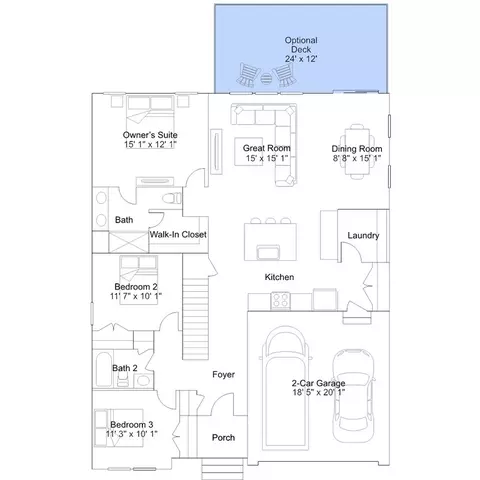 Floorplan - Shingle Point Road, Milton, DE 19968 photo 2 of 7
