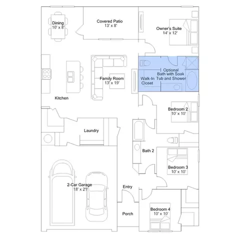 Floorplan - 5405 Daxton Dr, Tuttle, OK 73089 photo 3 of 3