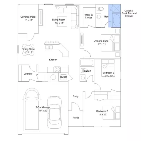 Floorplan - 401 Silas Dr, Tuttle, OK 73089 photo 6 of 6