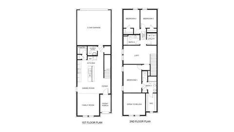 Floorplan - 902 Milkweed Dr, Euless, TX 76039 photo 1 of 1