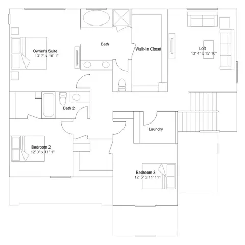 Floorplan - 2155 Cyclone Dr, Manteca, CA 95336 photo 2 of 2