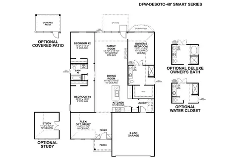 Floorplan - 7304 Poplar Dr, Argyle, TX 76226 photo 1 of 3