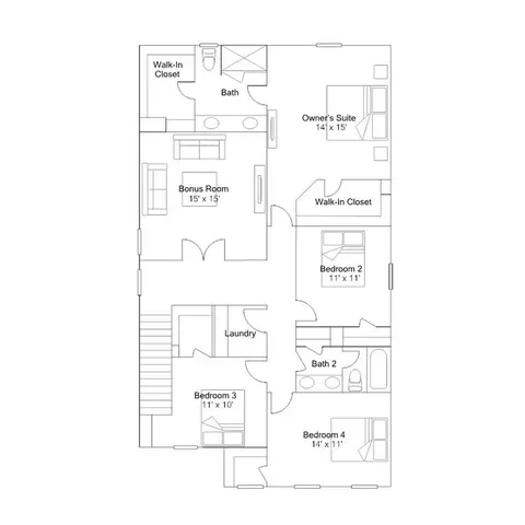 Floorplan - 222 W 18th St, Kannapolis, NC 28081 photo 2 of 2