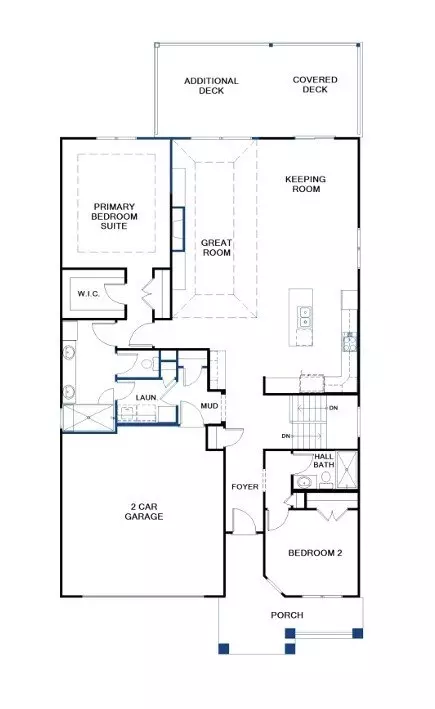 Floorplan - 5914 Ruby Falls Dr, Prospect, KY 40059 photo 1 of 1