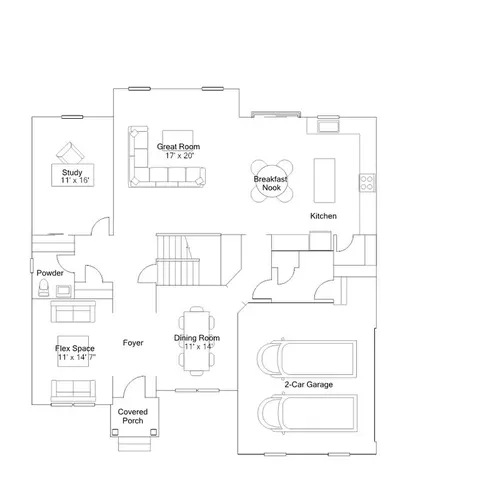 Floorplan - 424 Crownleaf Dr, Middletown, DE 19709 photo 1 of 15