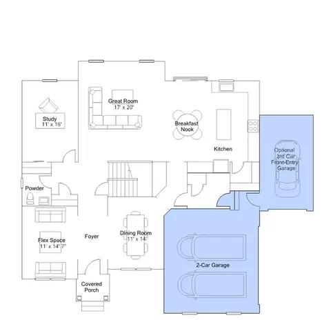 Floorplan - 424 Crownleaf Dr, Middletown, DE 19709 photo 2 of 15