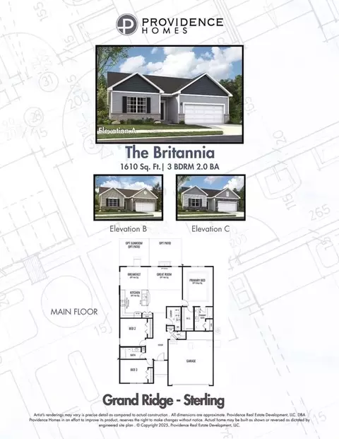 Floorplan - 6466 E 104th Ave, Crown Point, IN 46307 photo 1 of 2