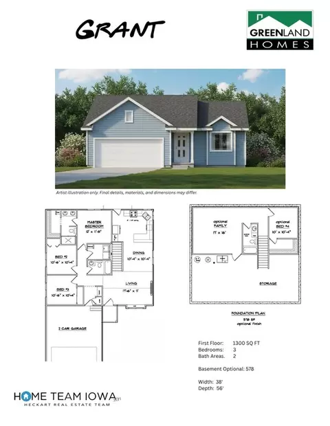 Floorplan - Spruce St, Granger, IA 50109 photo 1 of 1