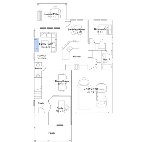Floorplan - 143 Beamon Loop, Summerville, SC 29486 photo 2 of 4