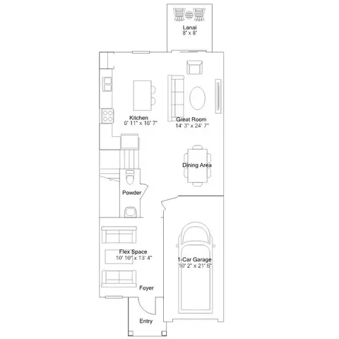 Floorplan - 3178 Mindfullness Dr, Clermont, FL 34714 photo 1 of 2
