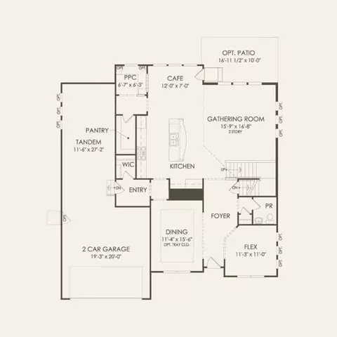 Floorplan - 1620 Landy Dr, Deerfield, IL 60015 photo 1 of 2