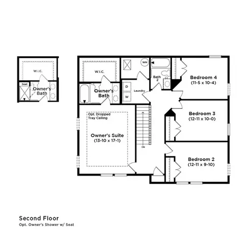 Floorplan - 533 Hall Dr, Georgetown, DE 19947 photo 4 of 6