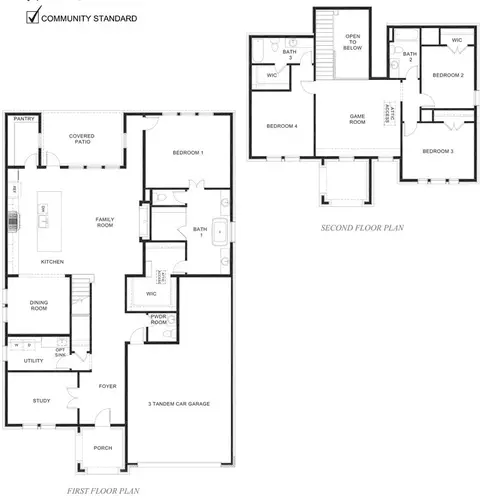 Floorplan - 2604 Oconnell Cir, Aubrey, TX 76227 photo 1 of 1