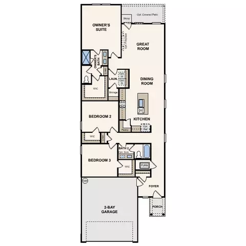Floorplan - 11312 Comano Dr, Austin, TX 78747 photo 1 of 1