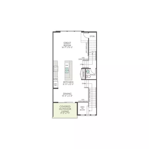 Floorplan - 18923 99th Pl NE, Bothell, WA 98011 photo 4 of 5