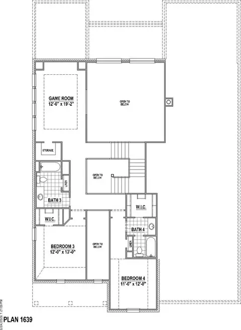 Floorplan - 910 Shooting Star Dr, Prosper, TX 75078 photo 2 of 3