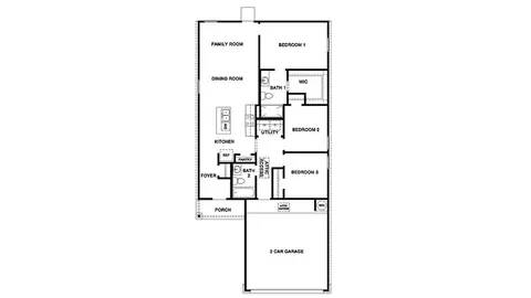 Floorplan - 4239 Common Sage, Von Ormy, TX 78073 photo 1 of 1