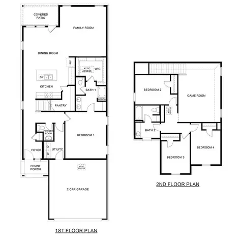 Floorplan - 2604 Oconnell Cir, Aubrey, TX 76227 photo 1 of 1