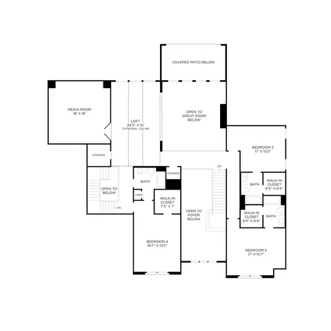 Floorplan - 2613 Novara Trl, Leander, TX 78641 photo 2 of 2