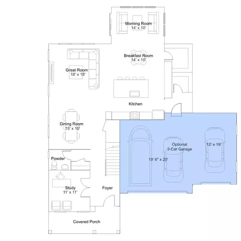 Floorplan - 17055 Gathering St, Boyds, MD 20841 photo 1 of 5