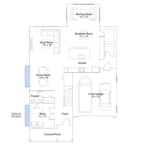 Floorplan - 17055 Gathering St, Boyds, MD 20841 photo 2 of 5