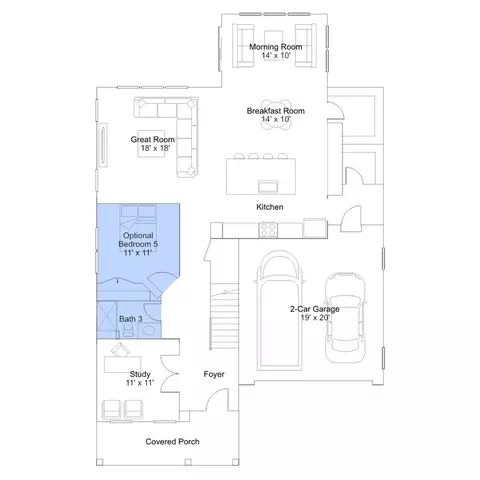 Floorplan - 17055 Gathering St, Boyds, MD 20841 photo 1 of 6