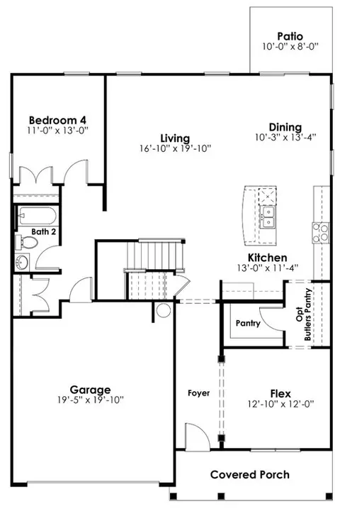 Floorplan - 109 Sunny Stream Dr, Chapin, SC 29036 photo 1 of 2