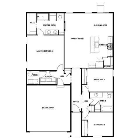 Floorplan - 717 Tenderfoot Dr, Berthoud, CO 80513 photo 1 of 1