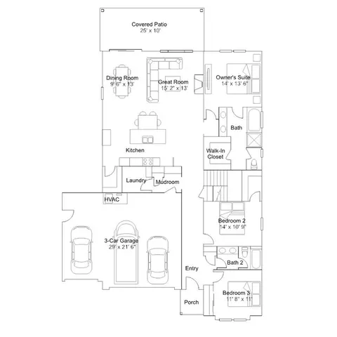 Floorplan - 15191 Cloud Crest Ave, Caldwell, ID 83607 photo 1 of 2