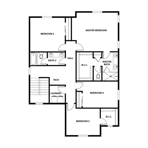 Floorplan - 7242 N Bald Eagle Way, Eagle Mountain, UT 84005 photo 2 of 3