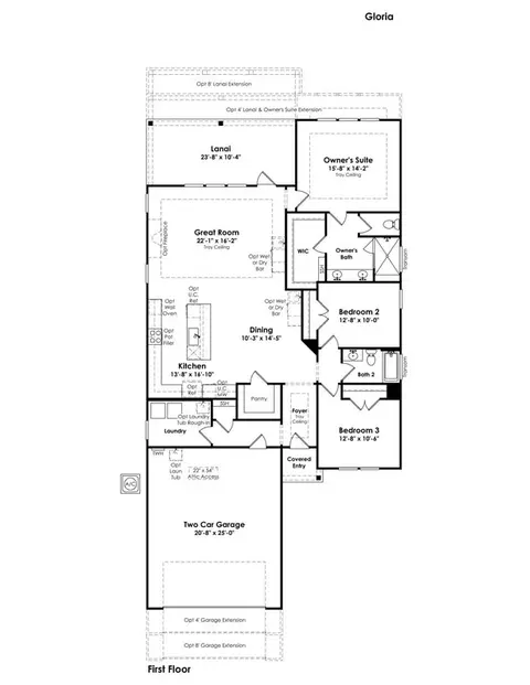 Floorplan - 806 Cresswind Blvd, Locust, NC 28097 photo 1 of 1
