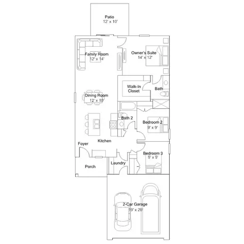 Floorplan - 814 Long Beach Dr, Longs, SC 29568 photo 1 of 2