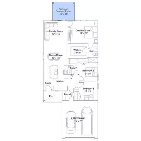 Floorplan - 814 Long Beach Dr, Longs, SC 29568 photo 2 of 2