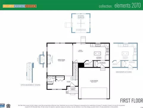 Floorplan - Kappler Drive, Brooklyn, MI 49230 photo 1 of 4