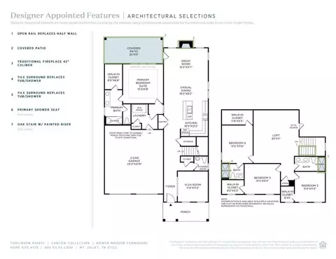 Floorplan - 805 Silva Loop, Mount Juliet, TN 37122 photo 1 of 3