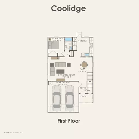 Floorplan - 309 Sullivan Way, Elgin, TX 78621 photo 1 of 2